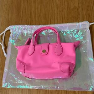 Stoney Clover Lane mini pouchette bubble gum like new